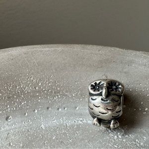 Authentic Pandora | Owl Charm | Sterling Silver